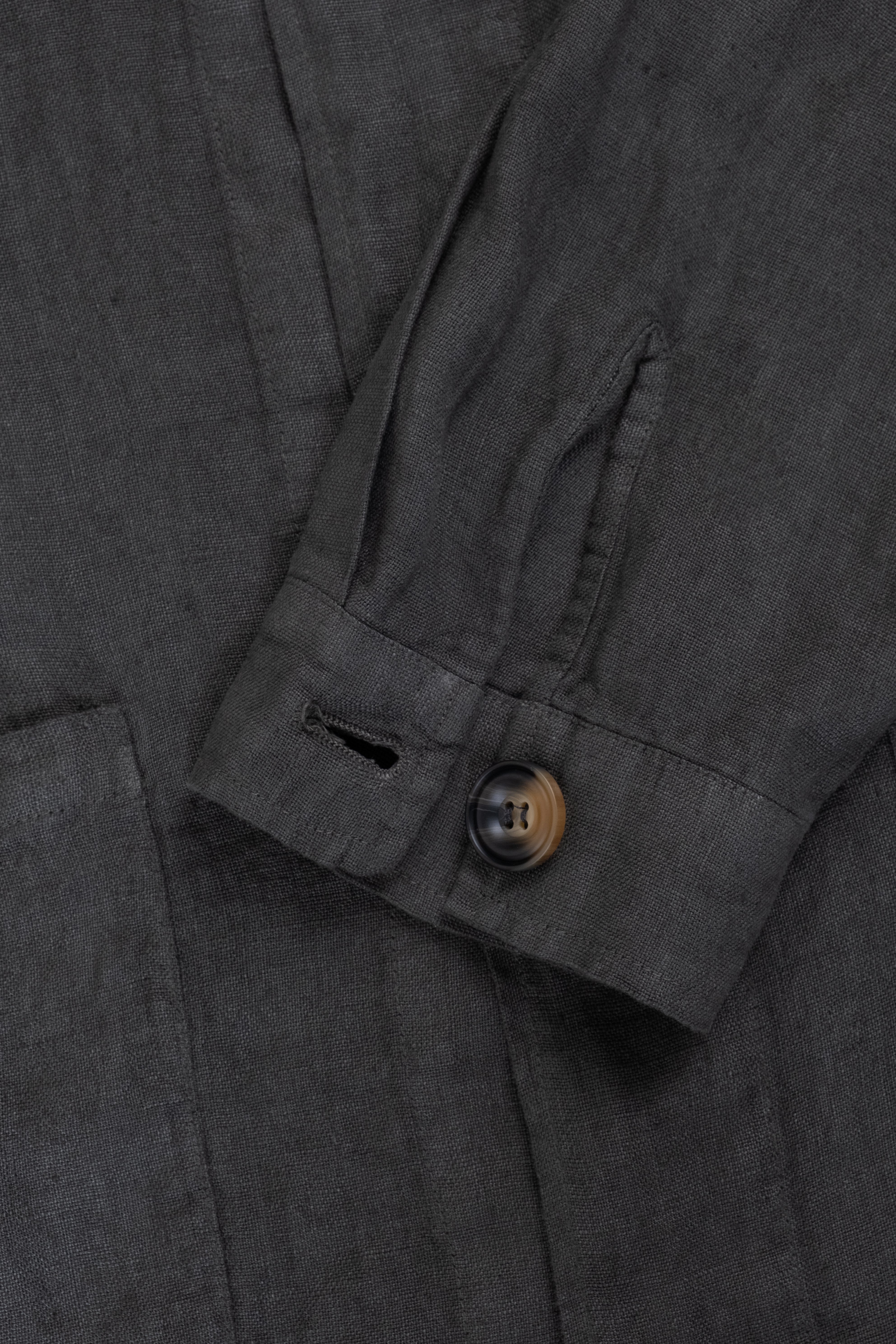 Premium Linen Jacket negro xl