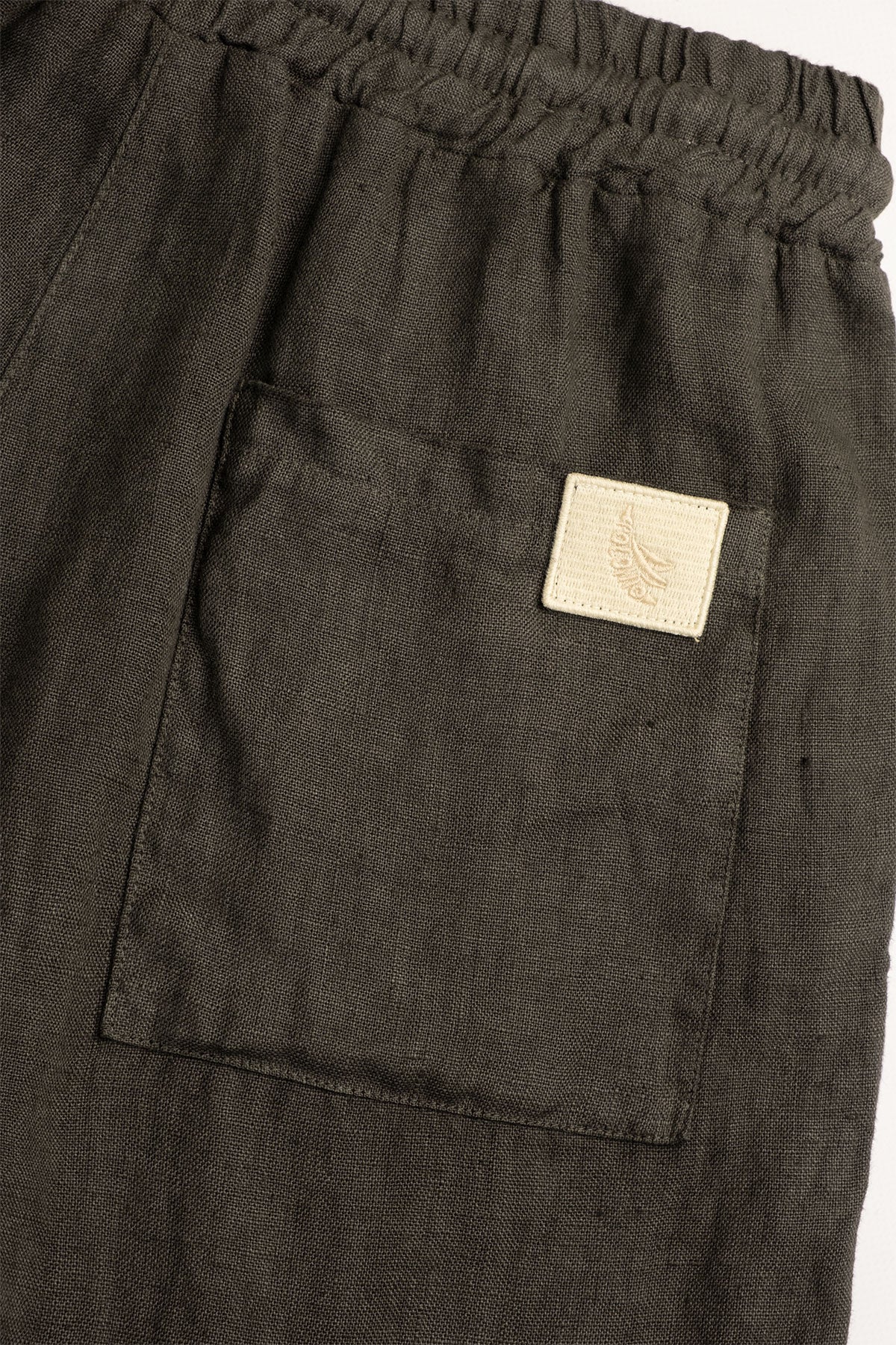 Premium Linen Pants negro m