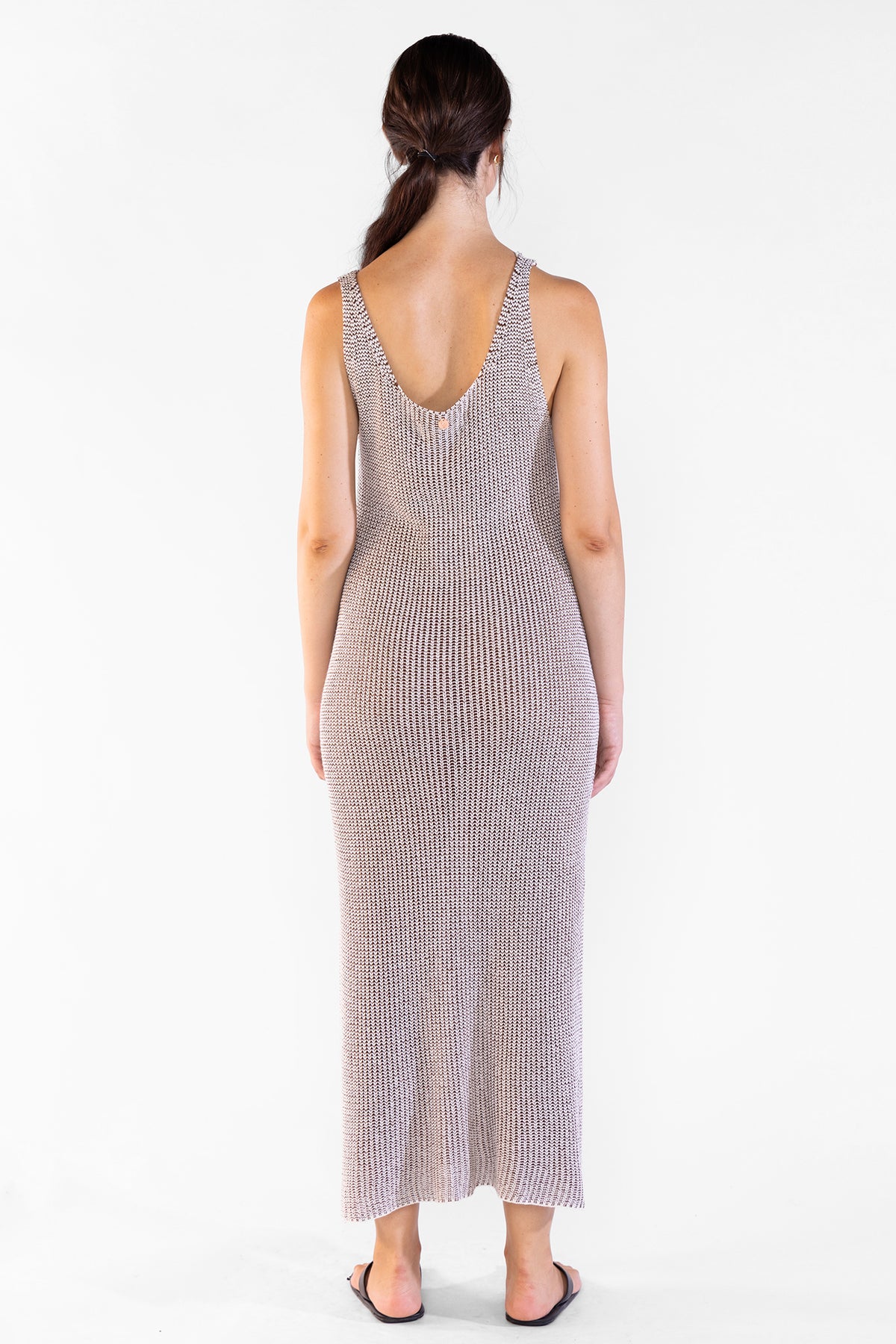 Vestido Eli Tejido Gold Vestidos y Monos Polonio UY