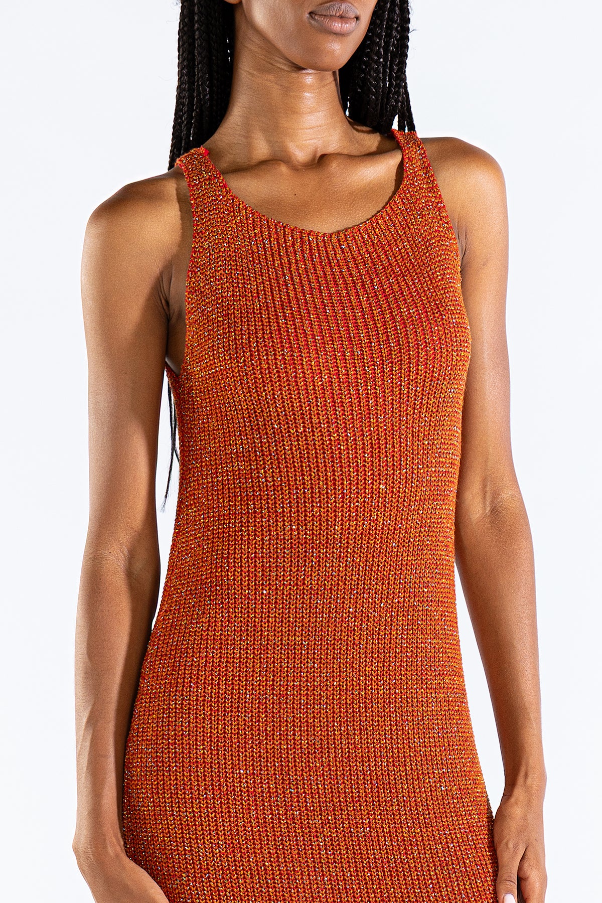 Vestido Eli Tejido Lurex Sol