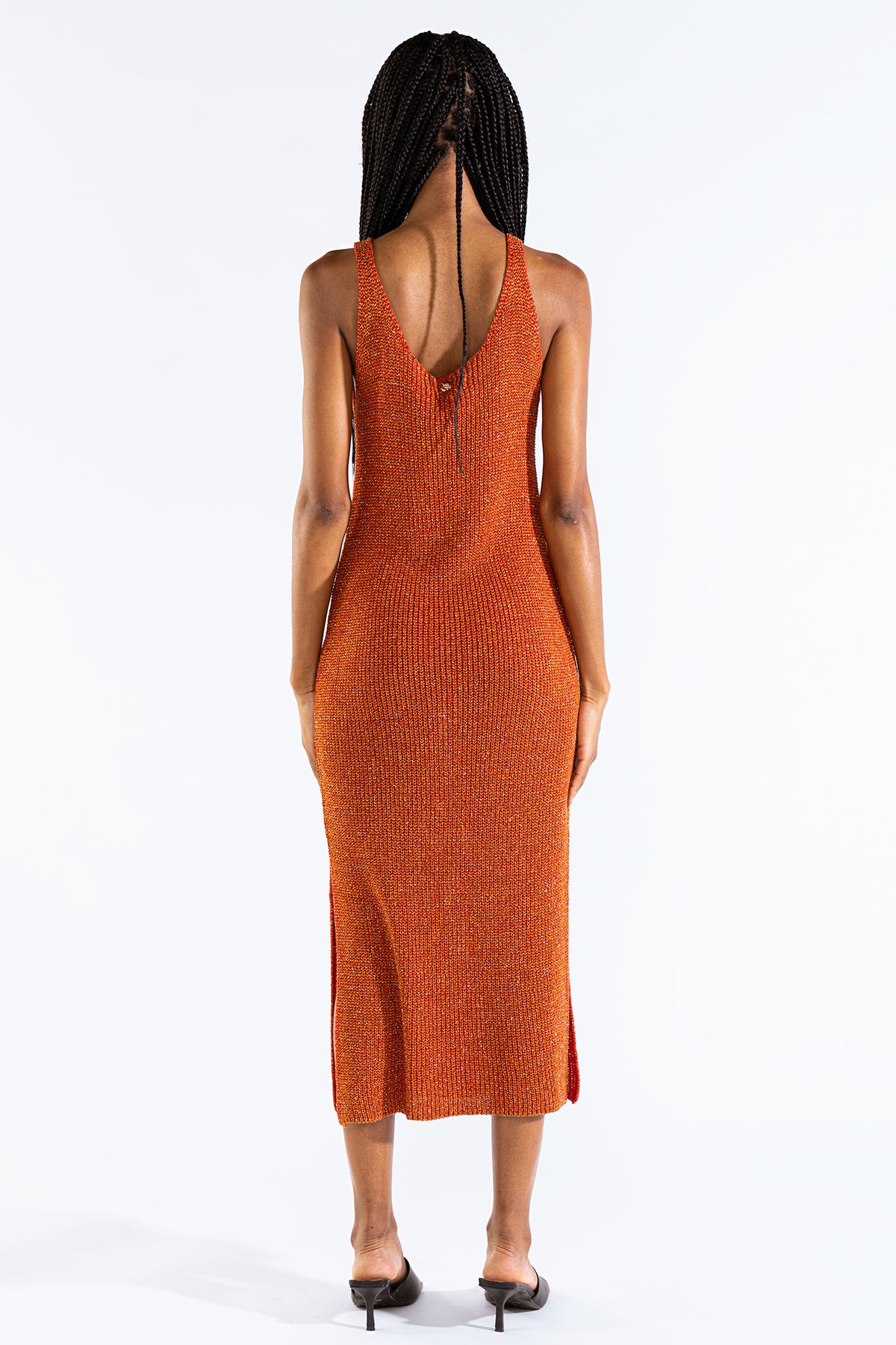Vestido Eli Tejido Lurex Sol