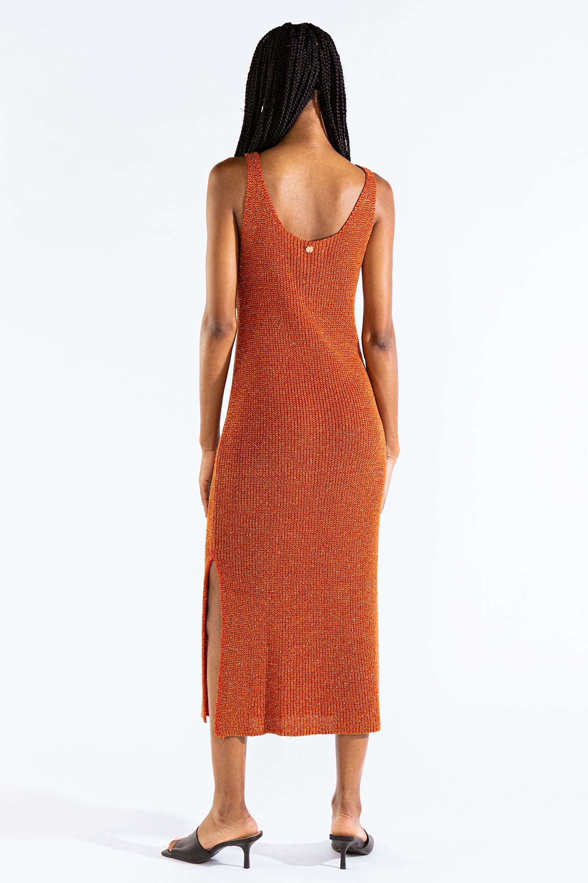 Vestido Eli Tejido Lurex Sol