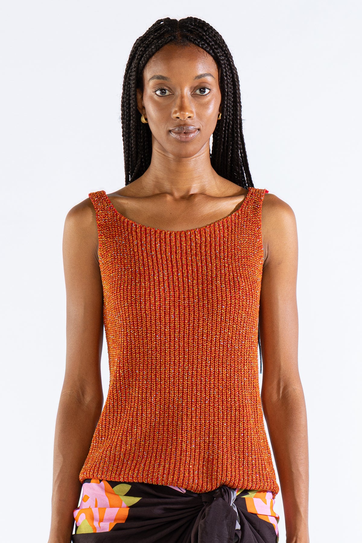 Eli Top Tejido Lurex Sol