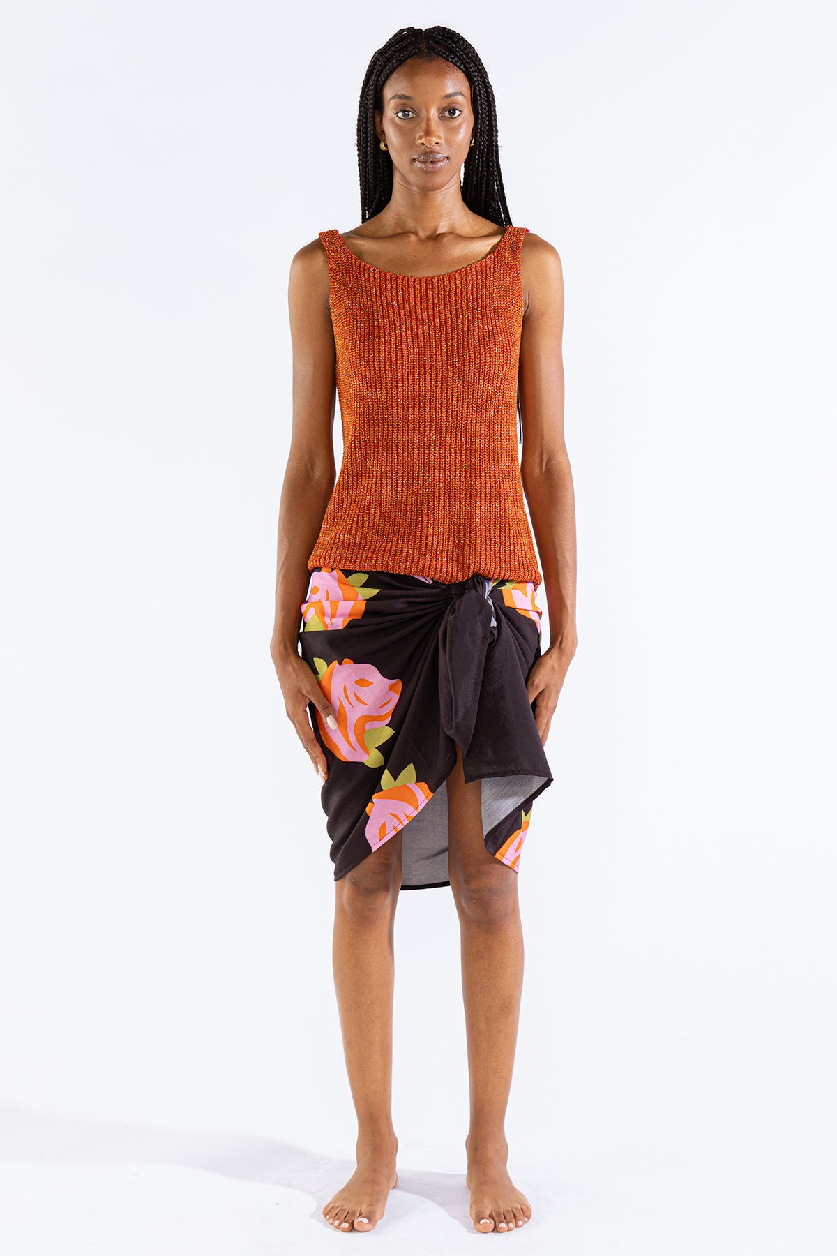 Eli Top Tejido Lurex Sol