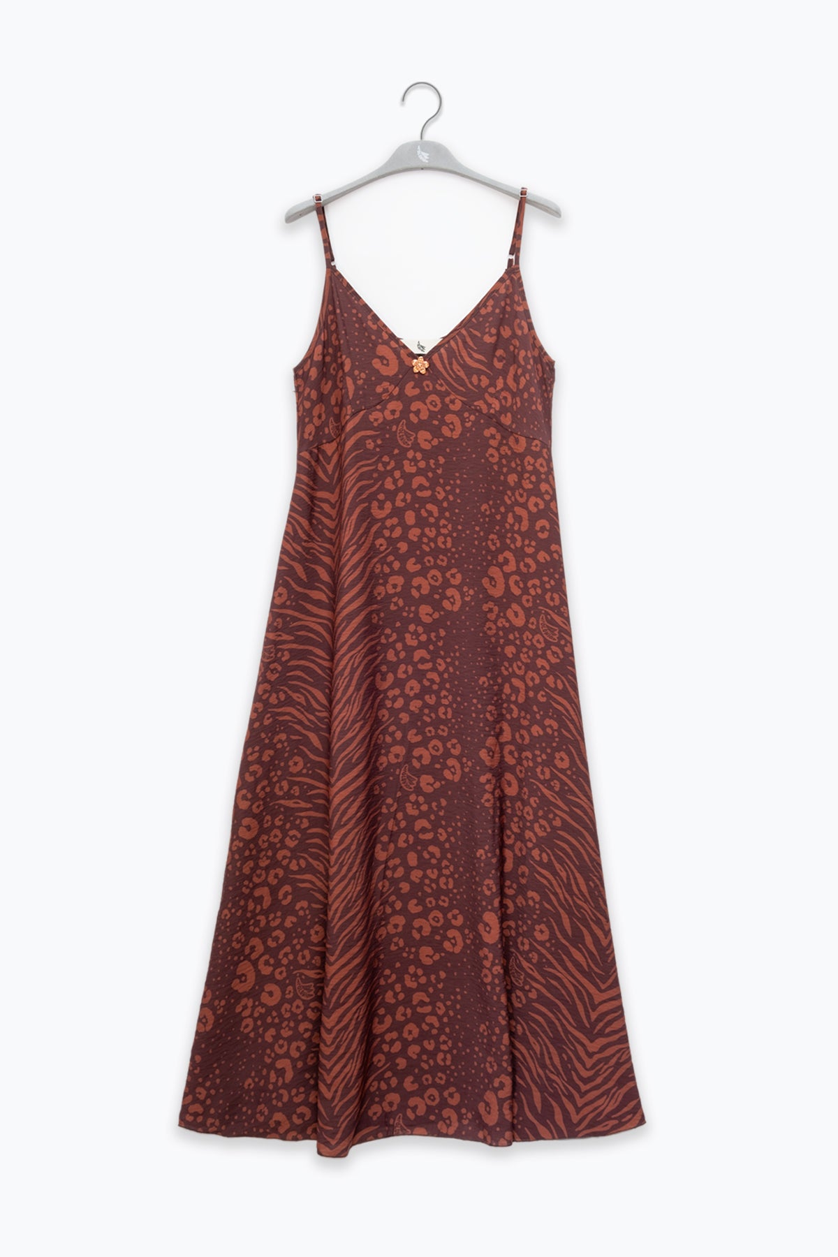 Vestido Flo Feline Chocolate