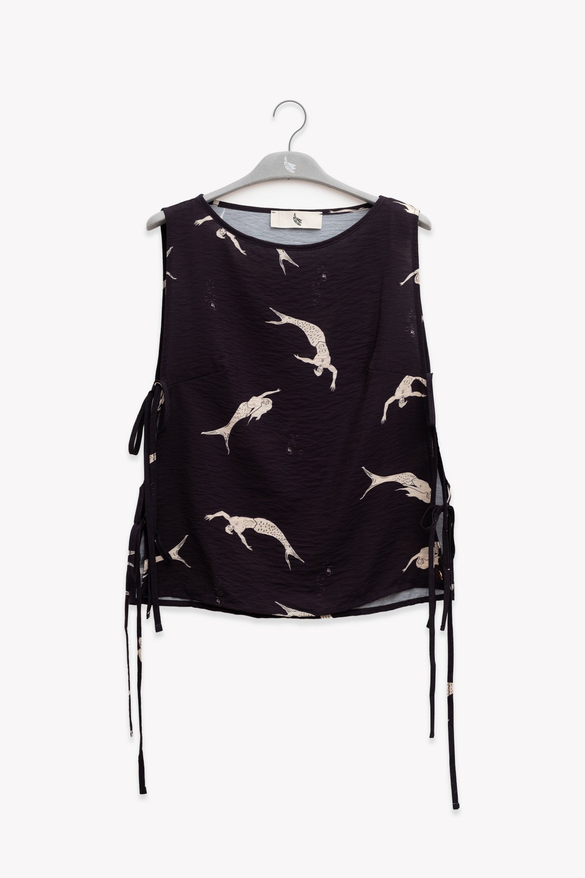 Top Flo Mermaid Black