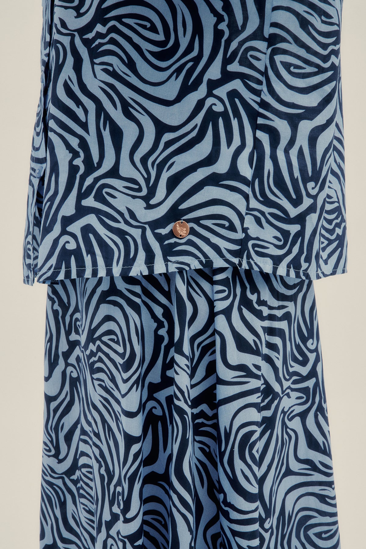 Camisa Sol Zebra Azul