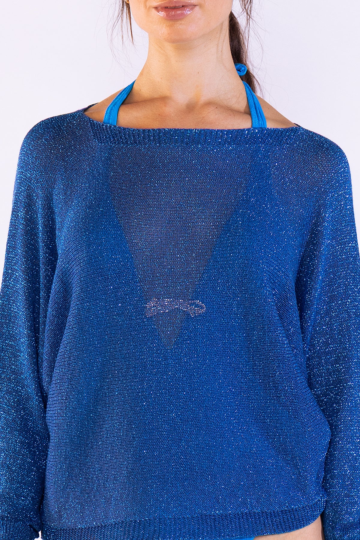 Lu Tiger Sweater Blue