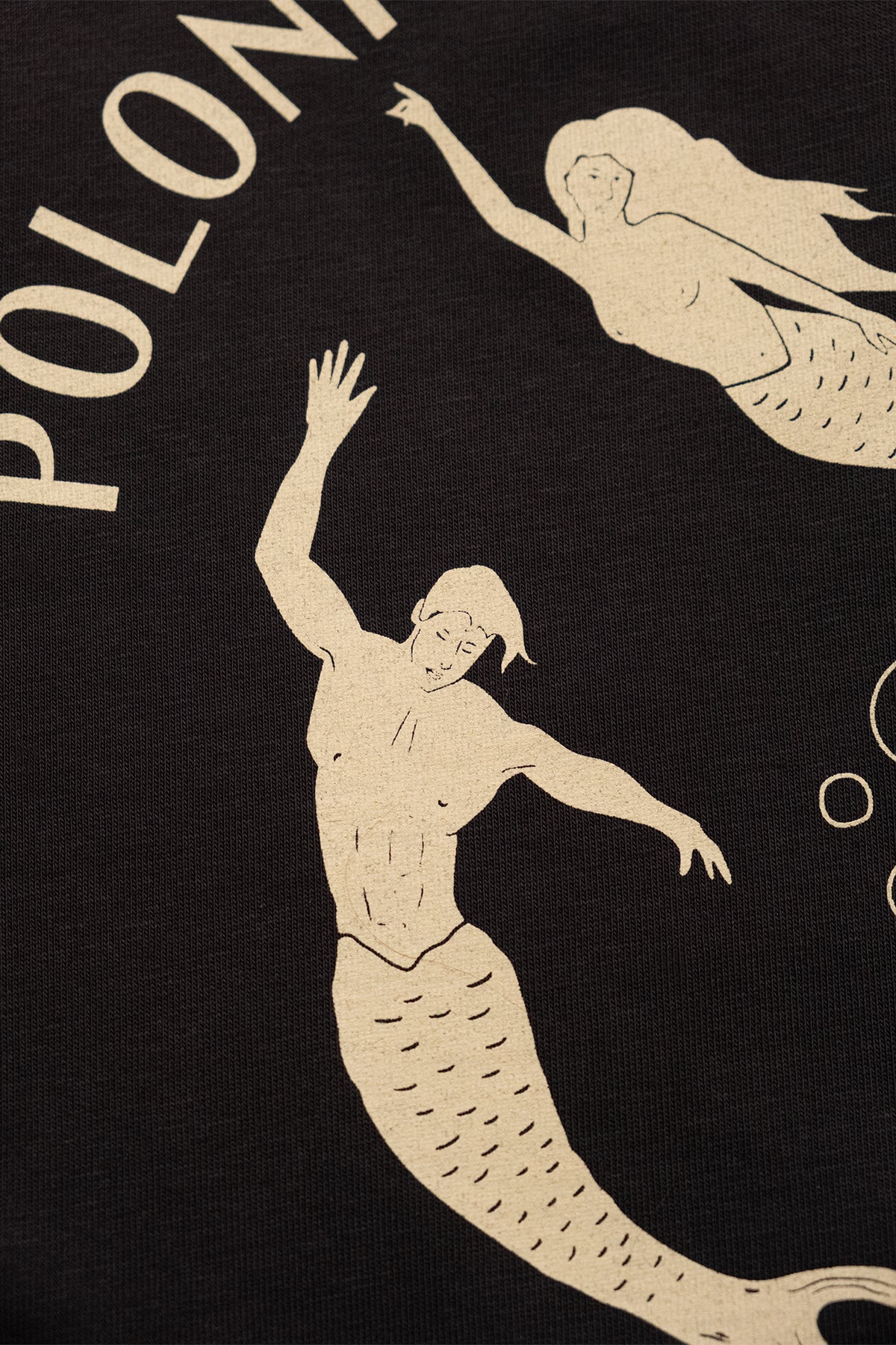 Mermaid Club Tee Piombo T-Shirt Polonio UY
