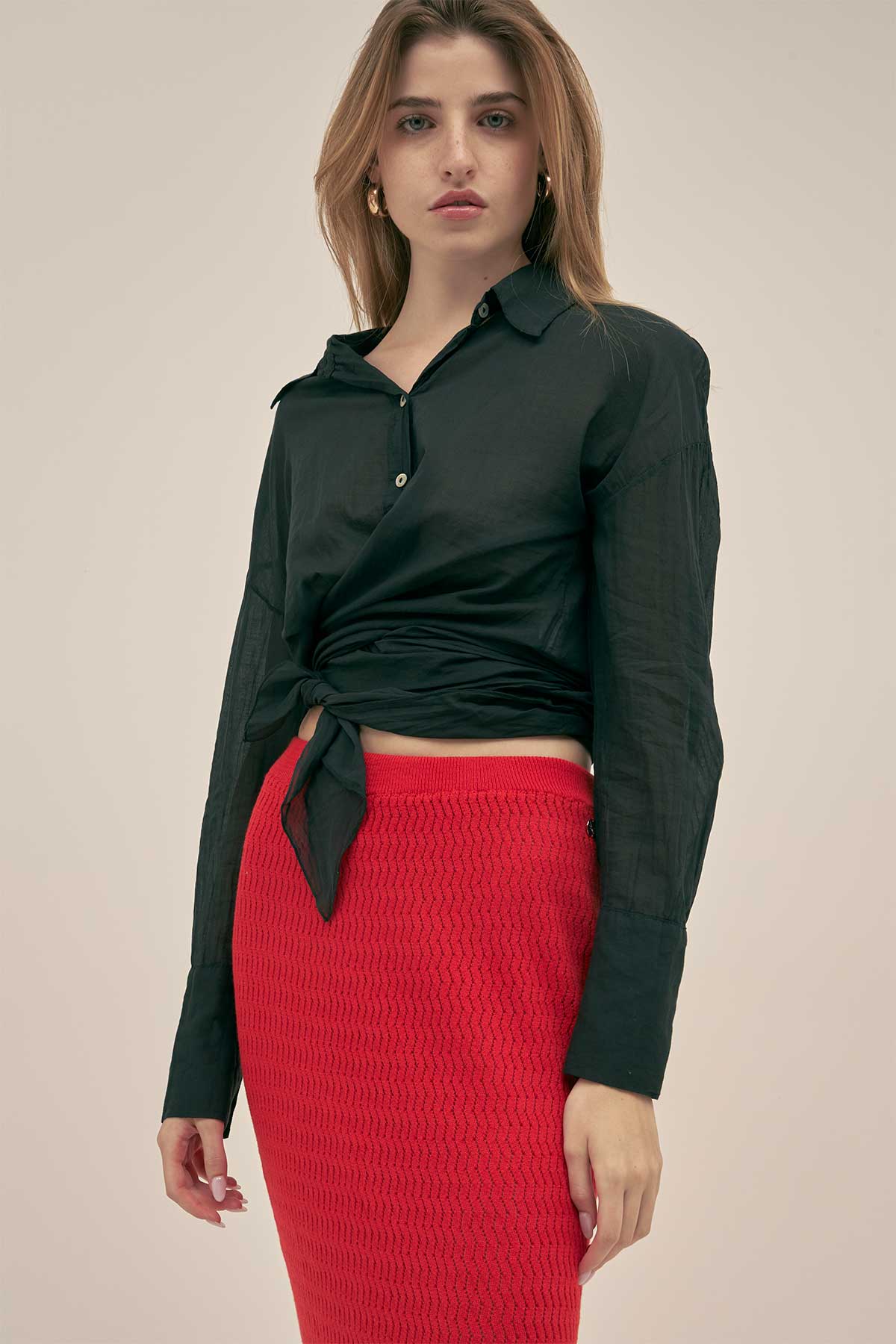 Camisa Fefe Negra