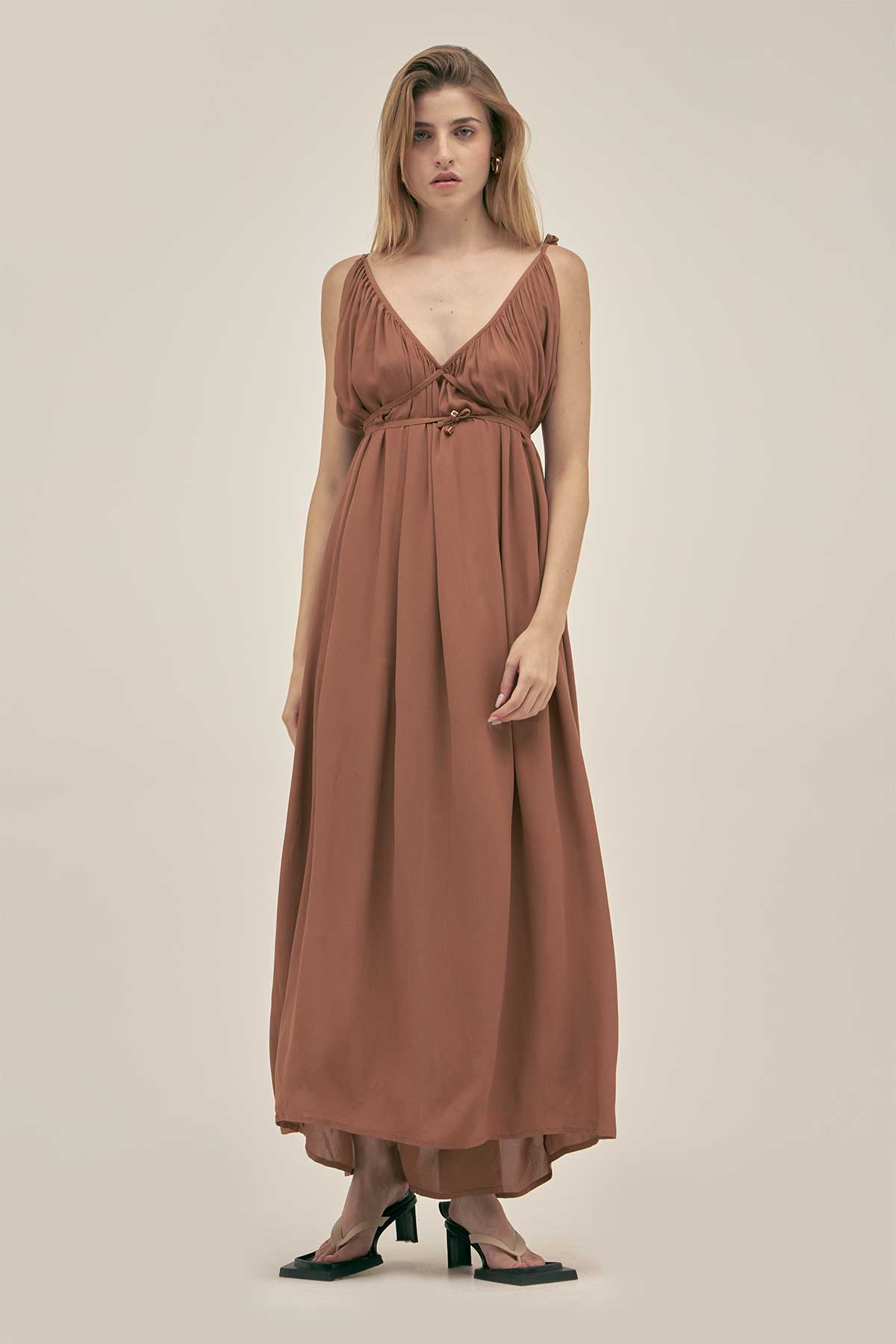 Vestido Lara Bronze