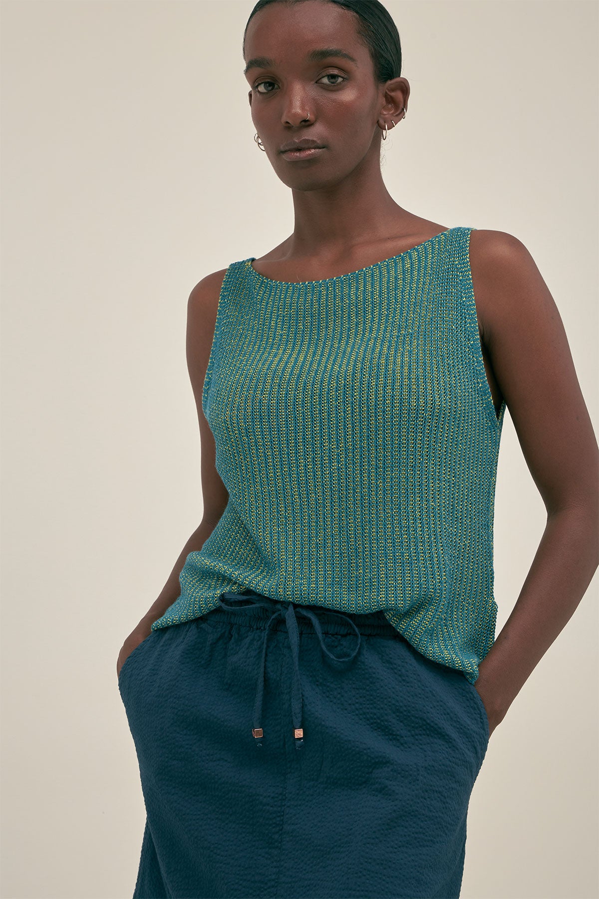 Eli Knit Top Fern