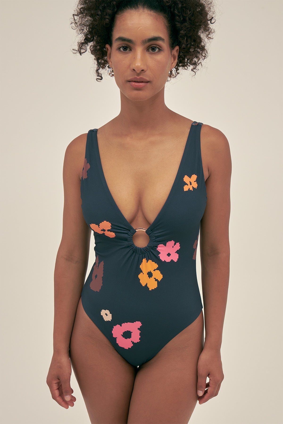 Tali One Piece azul marino l