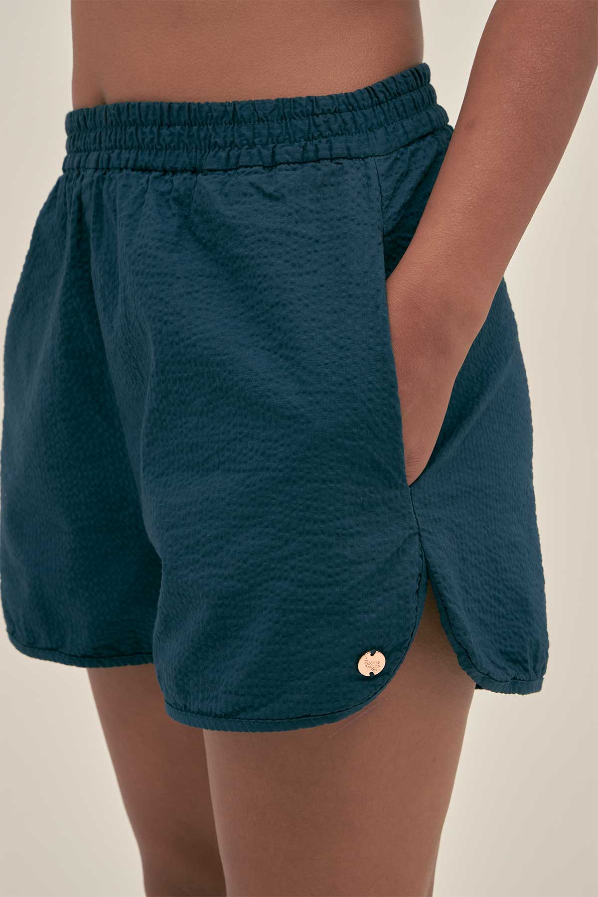 Michu Shorts azul marino 2