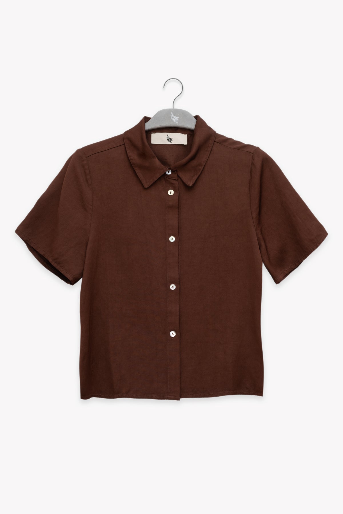 Camisa Manga Corta Choco