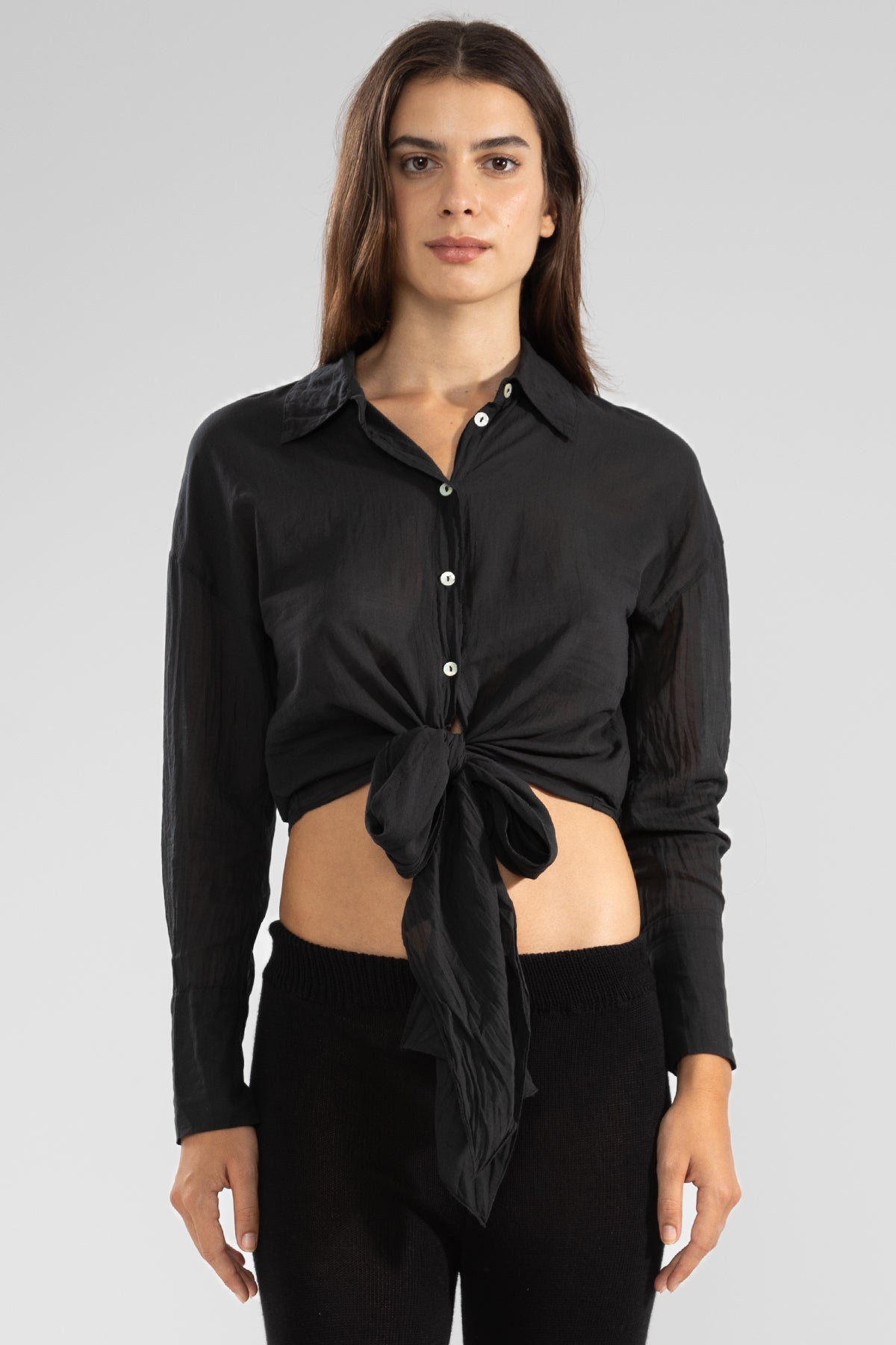 Camisa Fefe Negra