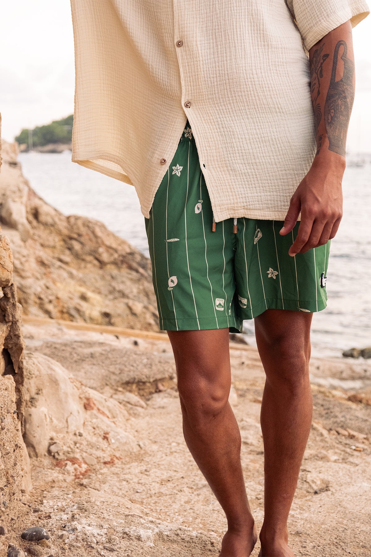Short de Baño Tapas Classic Grass Classic Polonio UY