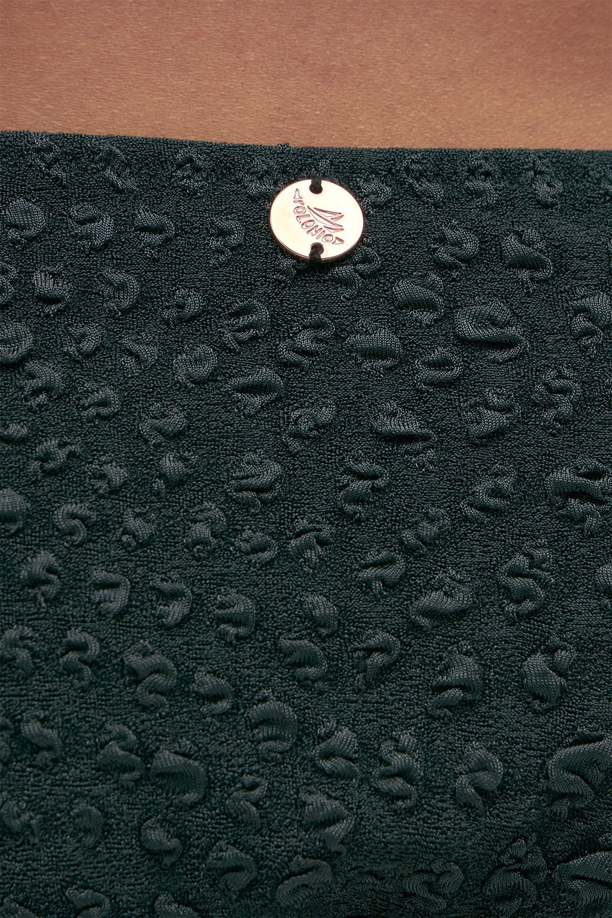 Bottom Bikini Ring Eclipse Black - Polonio Uruguay