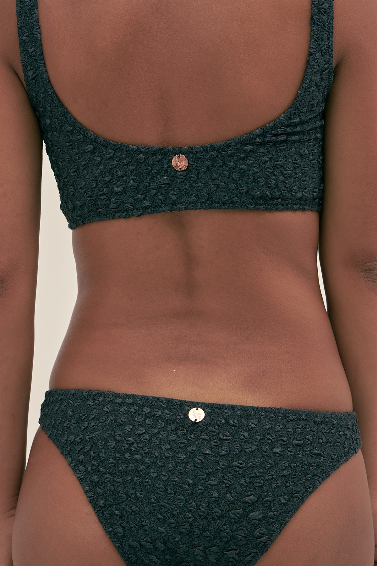 Bottom Bikini Ring Eclipse Black - Polonio Uruguay