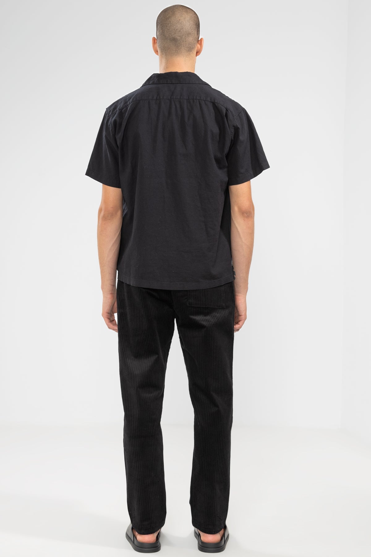 CAMP-COLLAR BOXY SHIRT