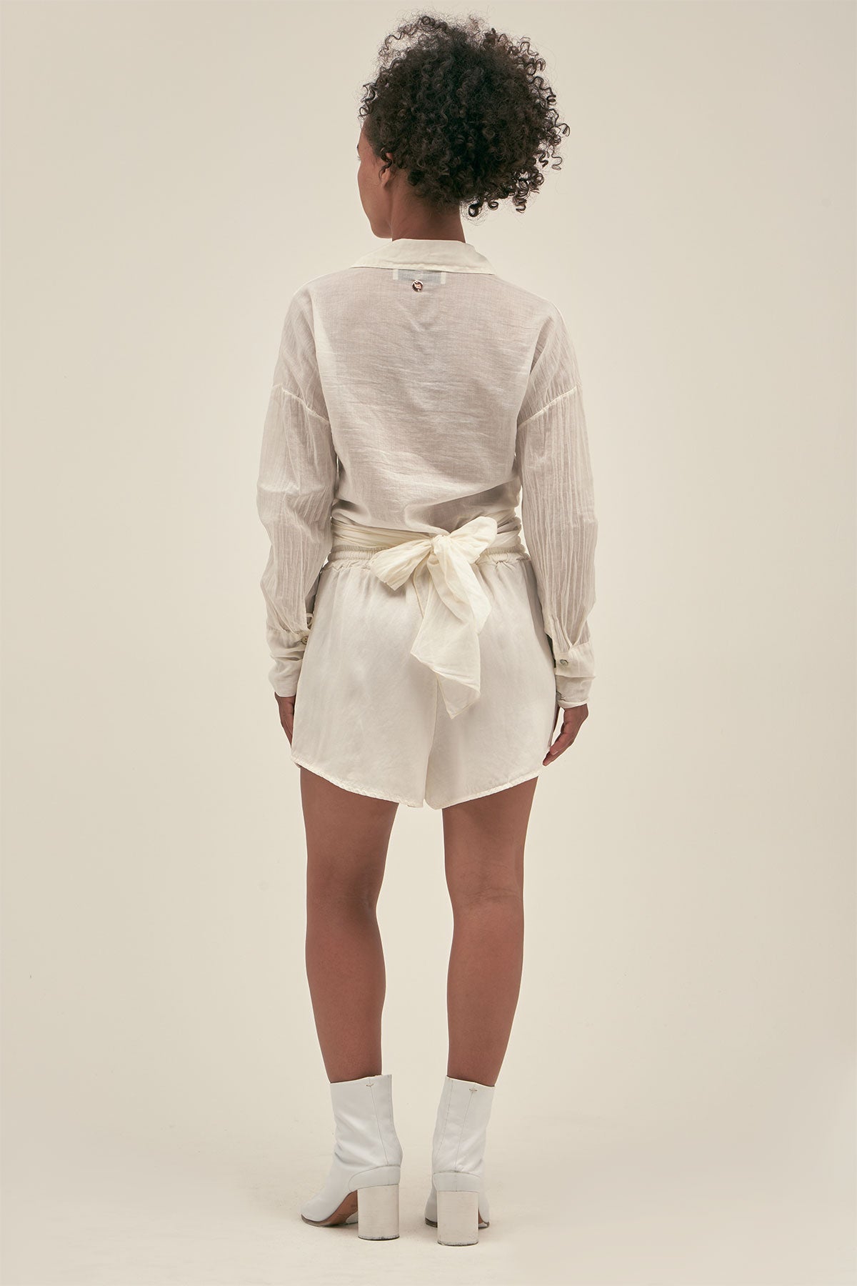 Camisa Fefe Crema - Polonio Uruguay