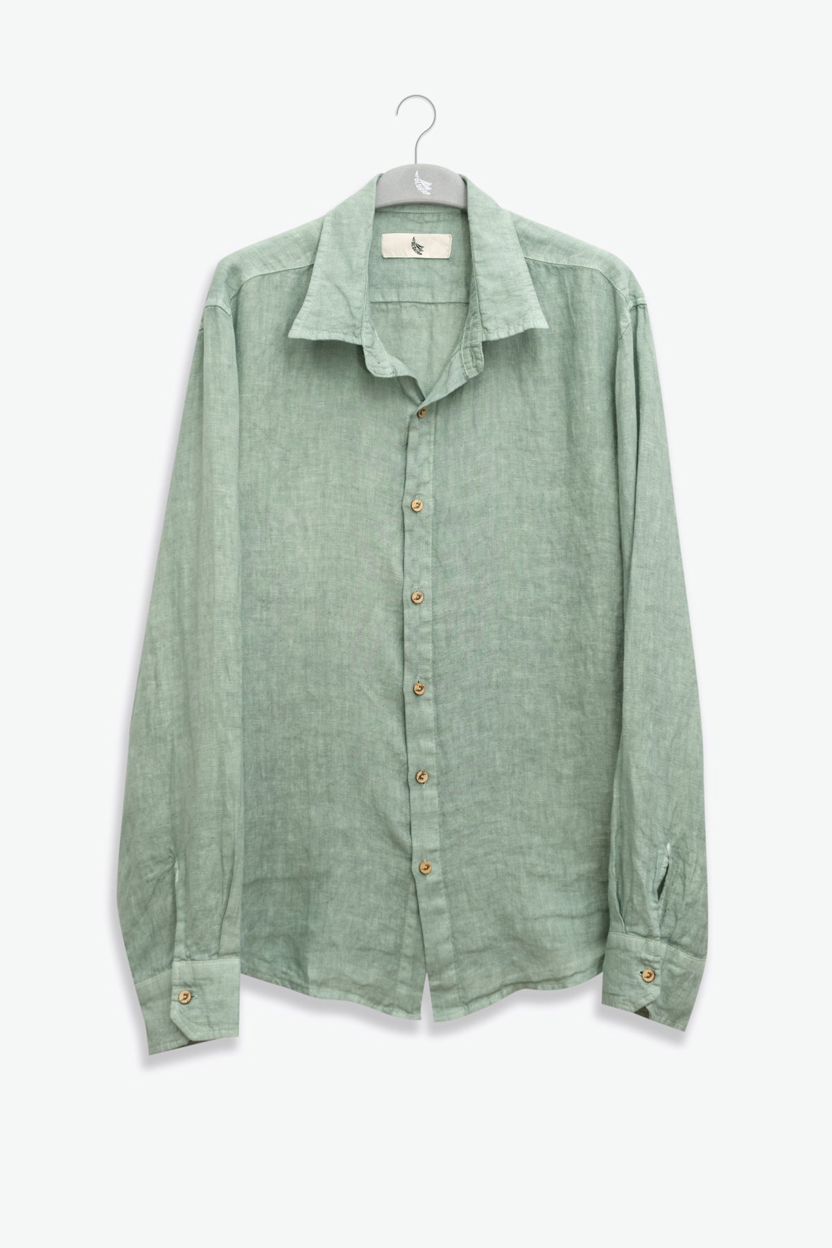 100% LINEN LONG SLEEVE SHIRT