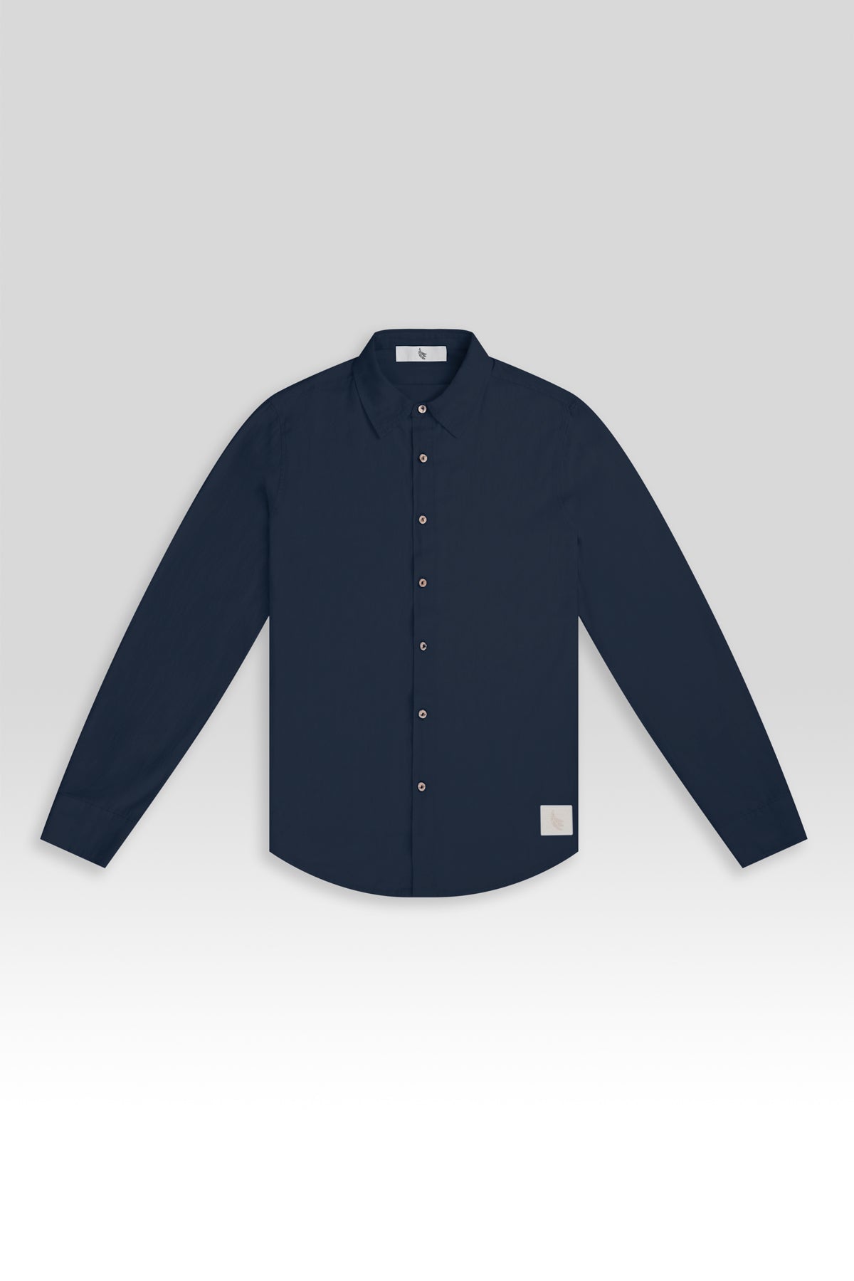 Camisa Manga Larga de Lino Oceano - Polonio Uruguay