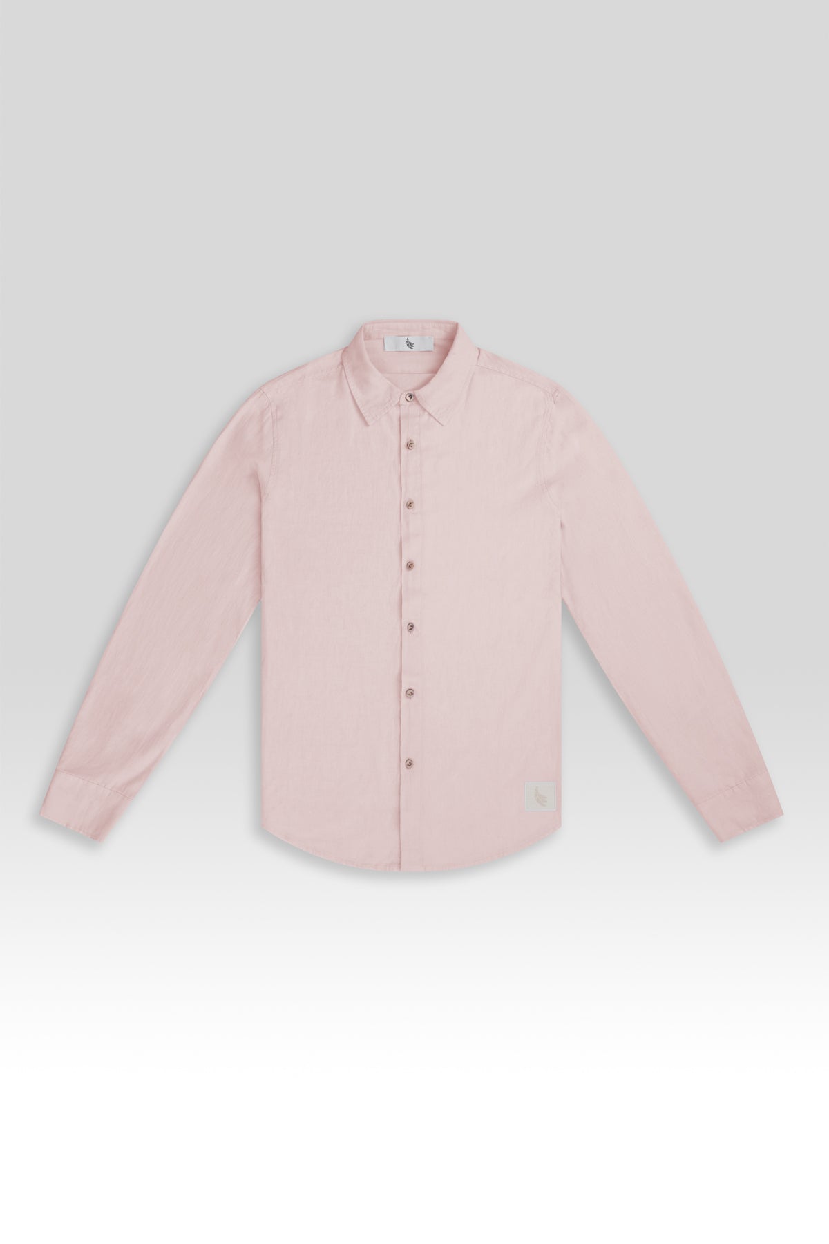 Camisa Manga Larga de Lino Rose - Polonio Uruguay