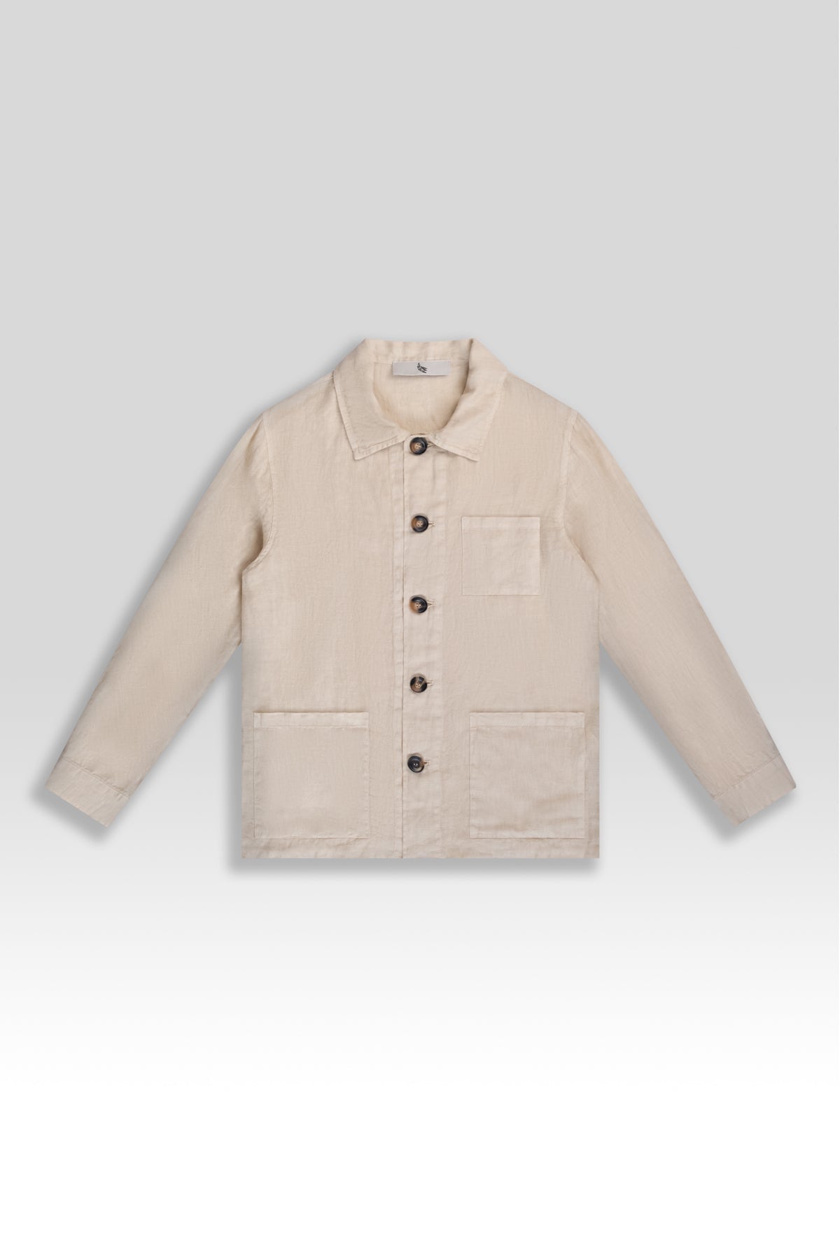 Chaqueta De Lino Premium Almendra - Polonio Uruguay