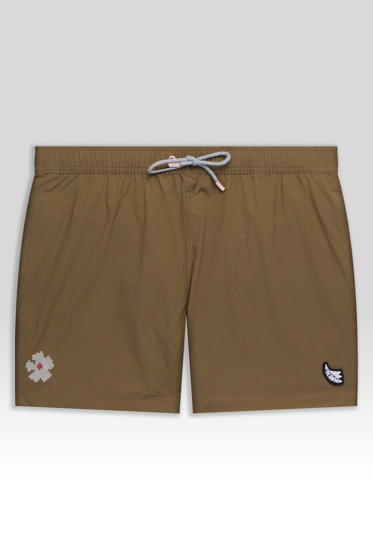 Short de Baño Classic Bordado Army