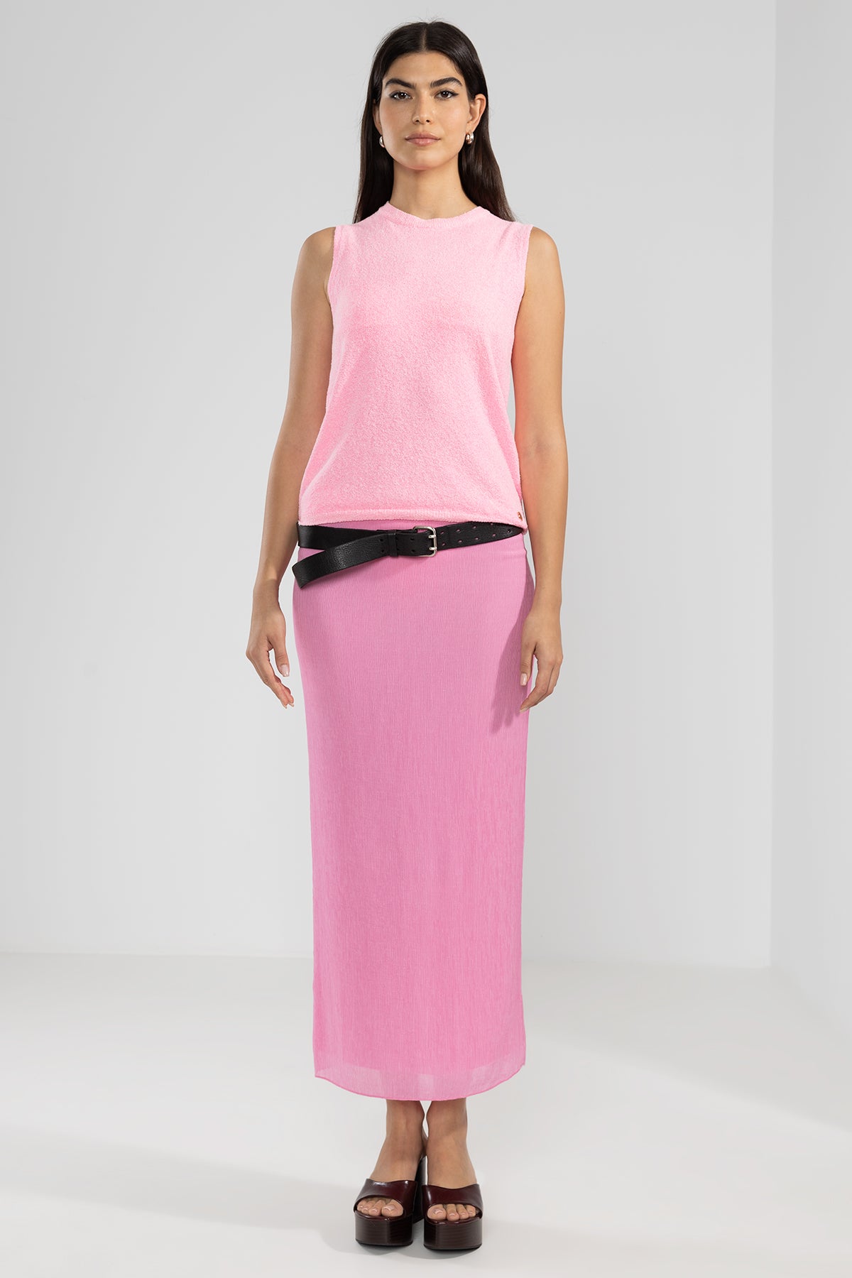 IBIZA BY POLONIO, TEE KNIT TOP