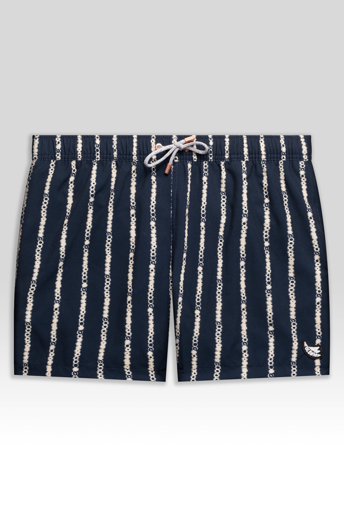 Short de Baño Classic Floral Stripe Blue