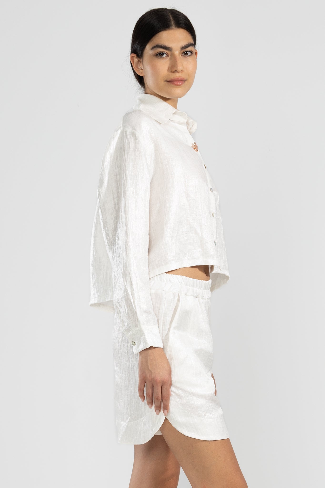 Lara Shorts Blanco - Polonio Uruguay