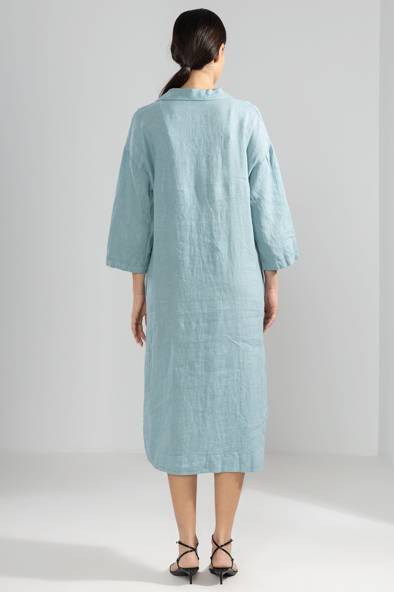 Long Shirt Aqua - Polonio Uruguay