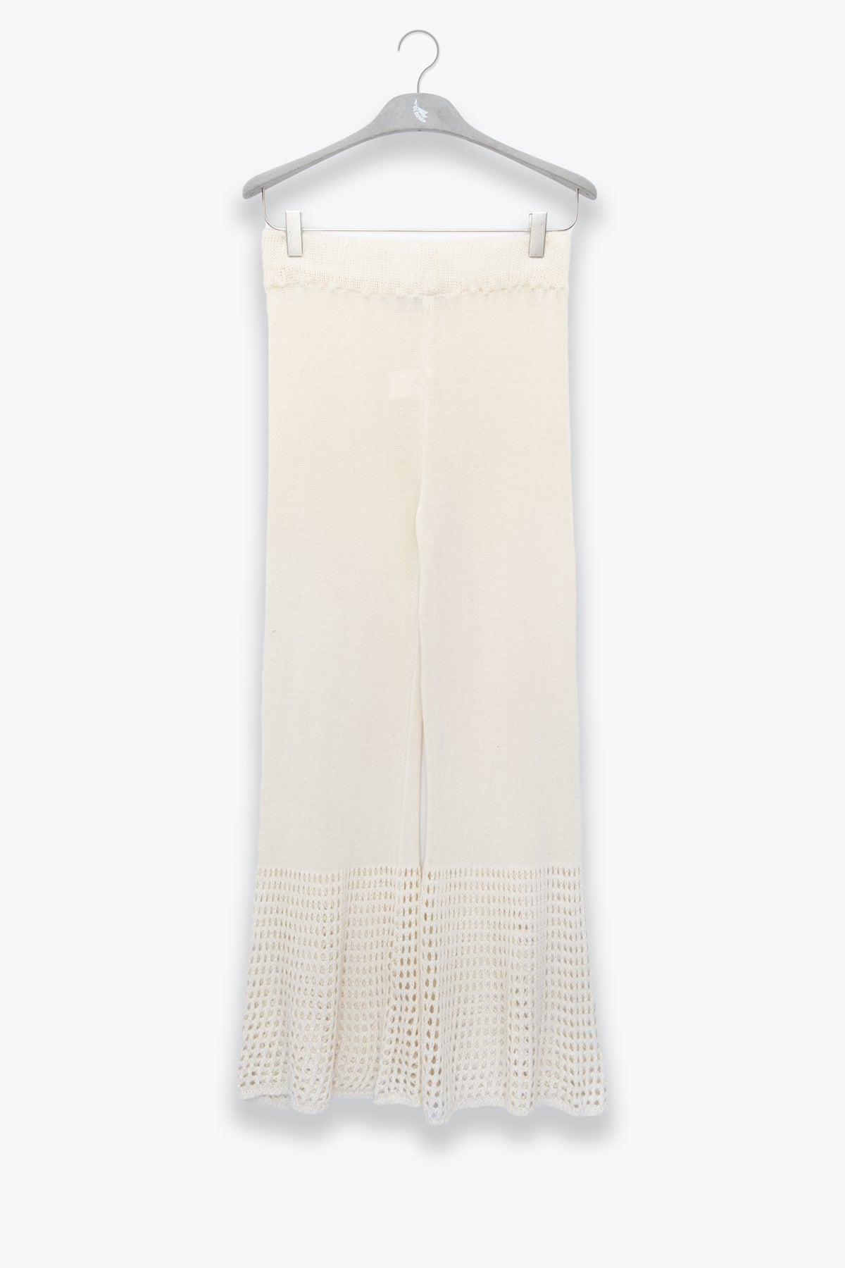 Mica Knit Pants Cream - Polonio Uruguay