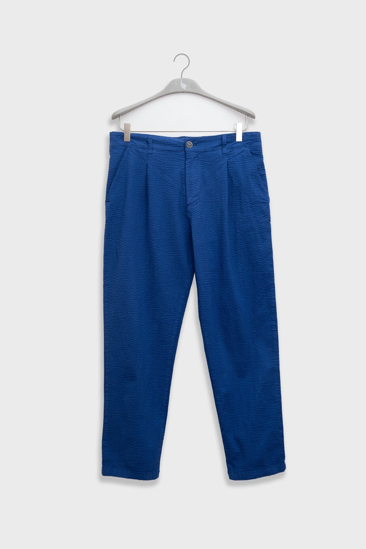 Pantalón Seersucker Azul - Polonio Uruguay