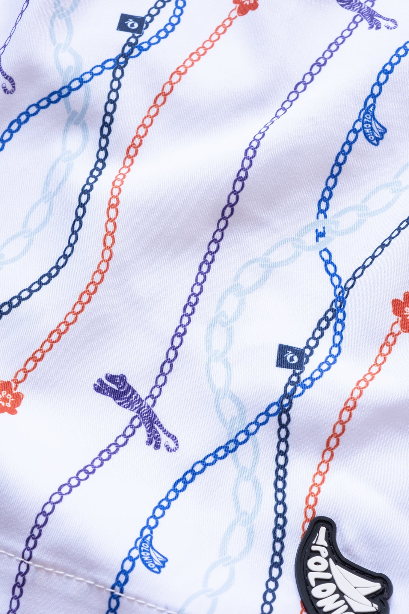 Short de Baño Chain Gang Classic White - Polonio Uruguay