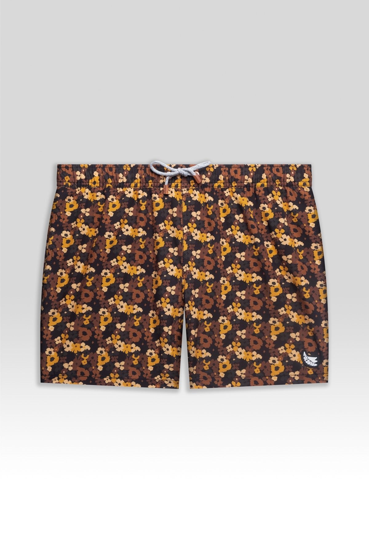 Short de Baño Classic Pixel Floral - Polonio Uruguay