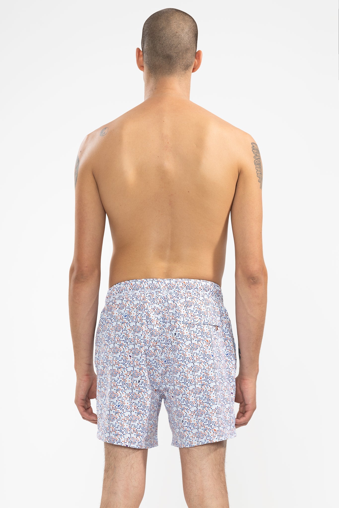 Short de Baño Dots Classic Multicolor - Polonio Uruguay