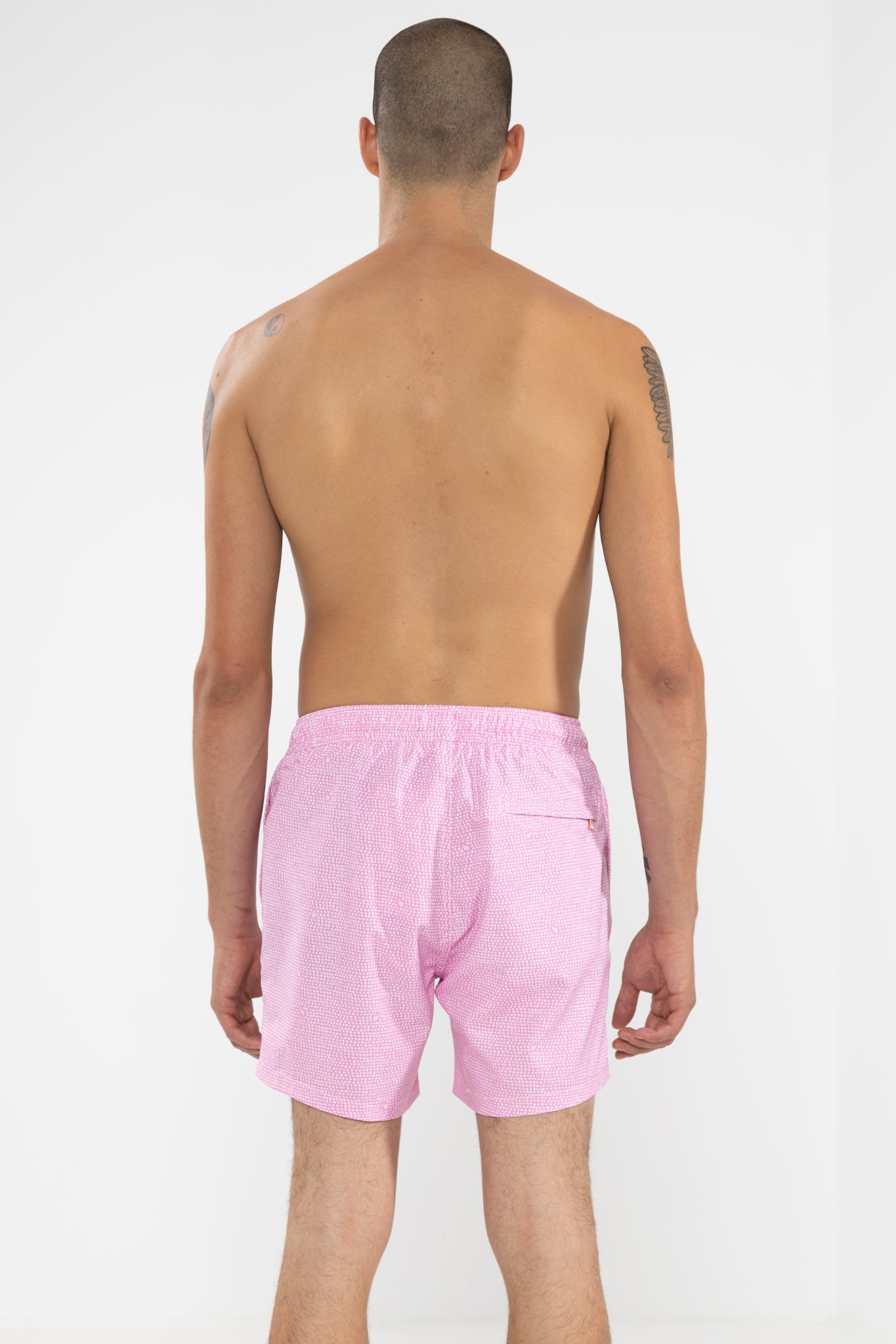 Short de Baño Dots Classic Rosa - Polonio Uruguay