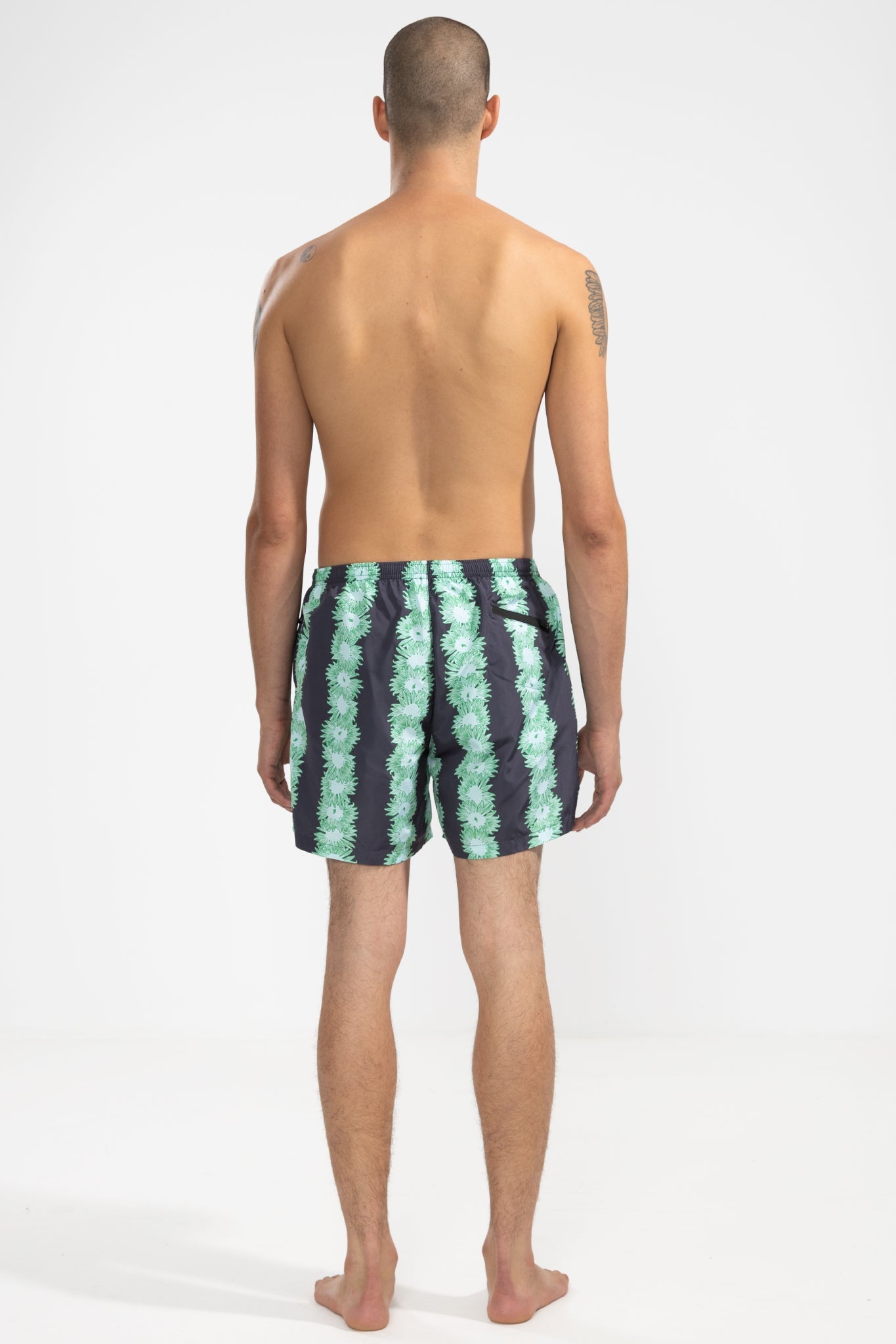 Short de Baño Lover's Bloom Runner Green - Polonio Uruguay