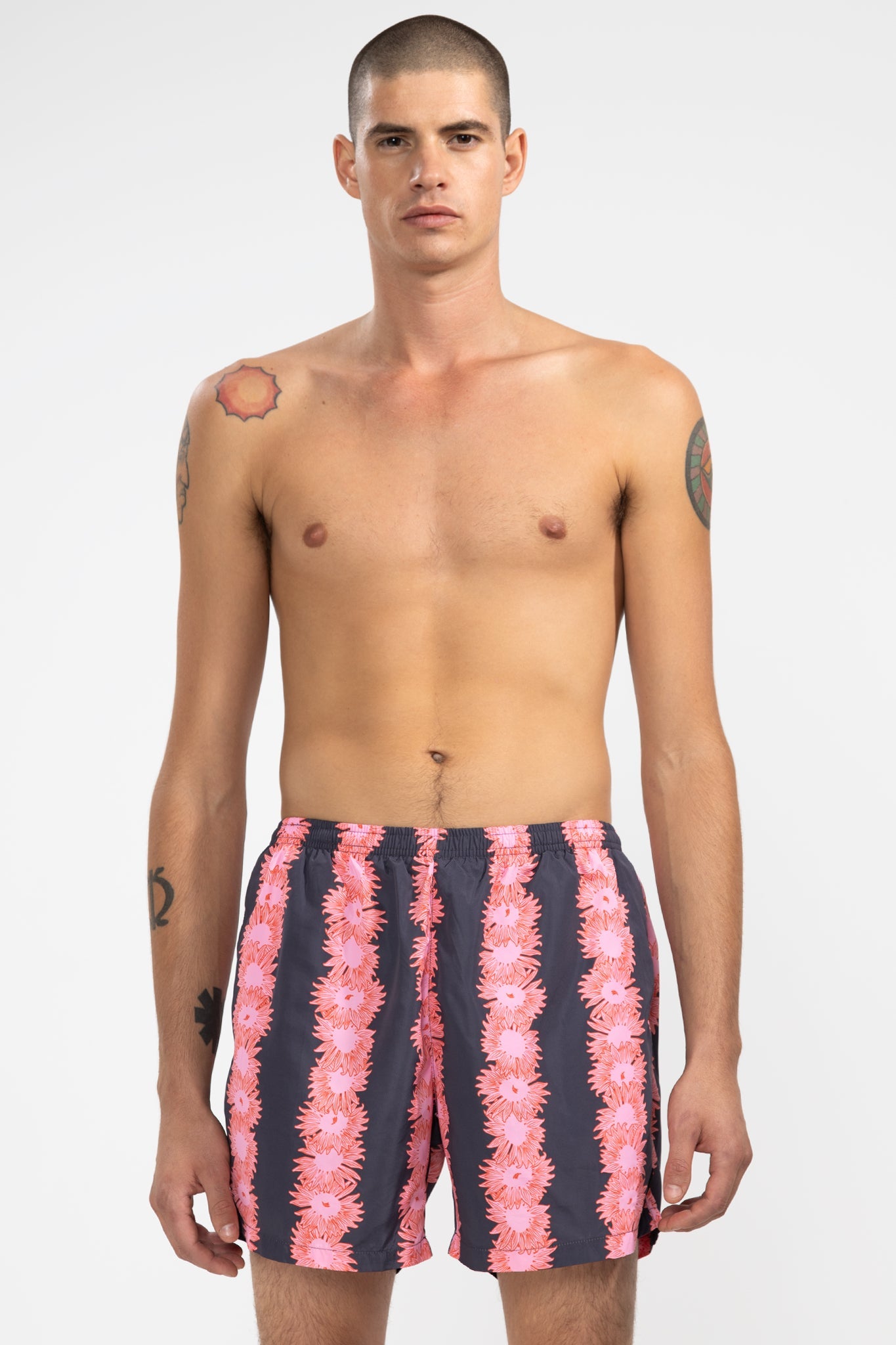 Short de Baño Lover's Bloom Runner Rosa - Polonio Uruguay