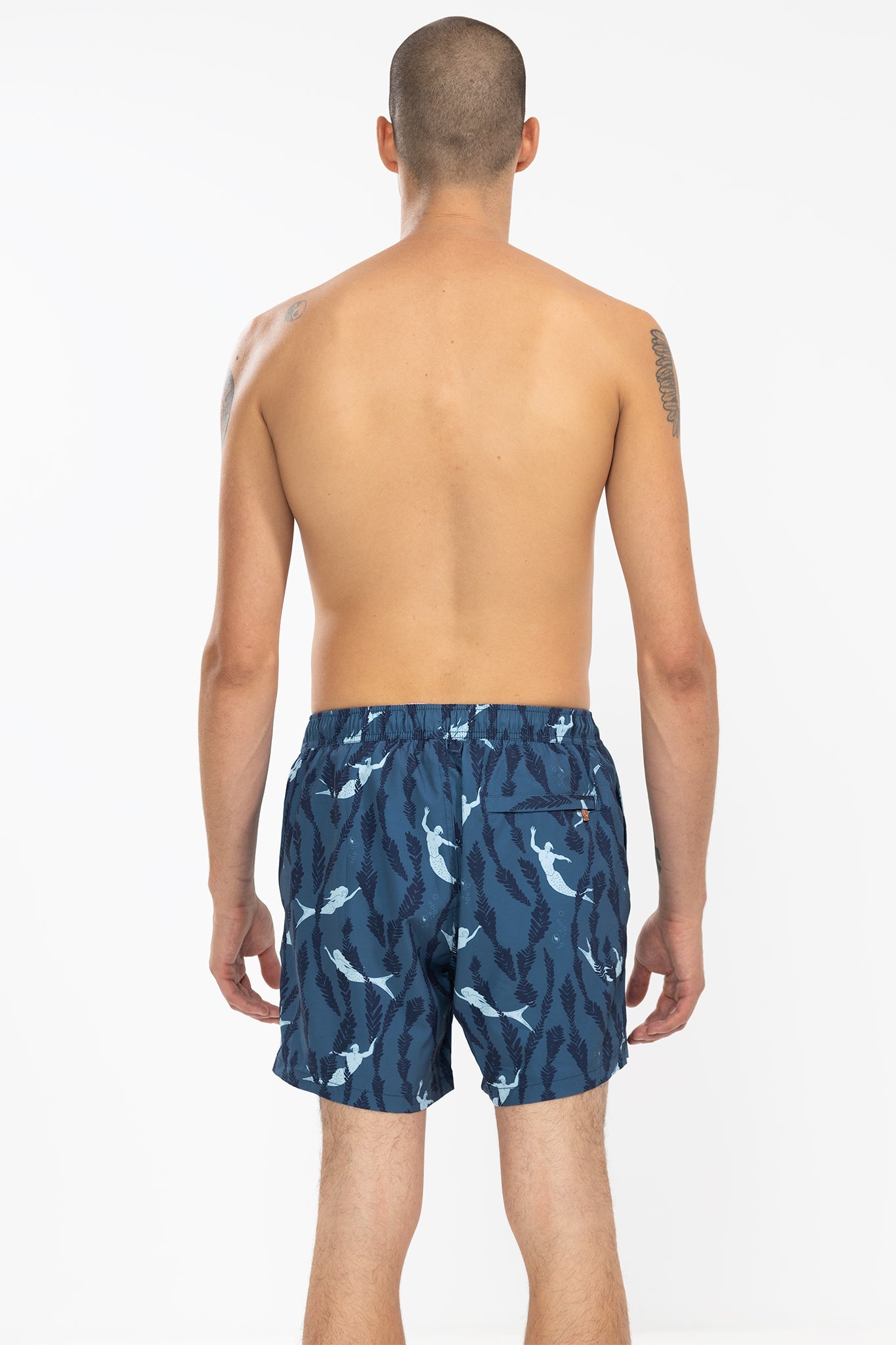 Short de Baño Mermaid Classic Petrol - Polonio Uruguay