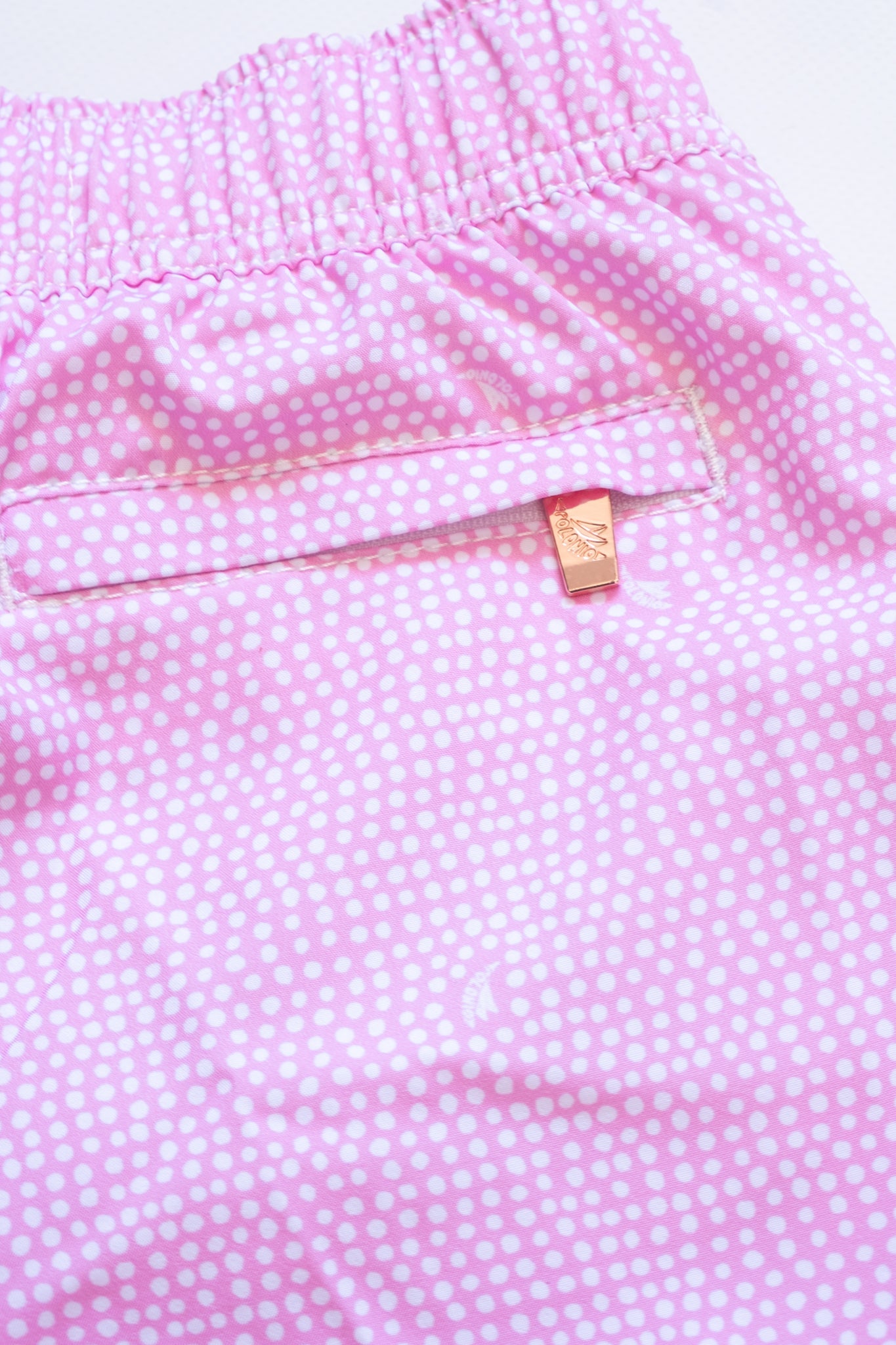 Short de Baño Niño Dots Classic Rosa - Polonio Uruguay