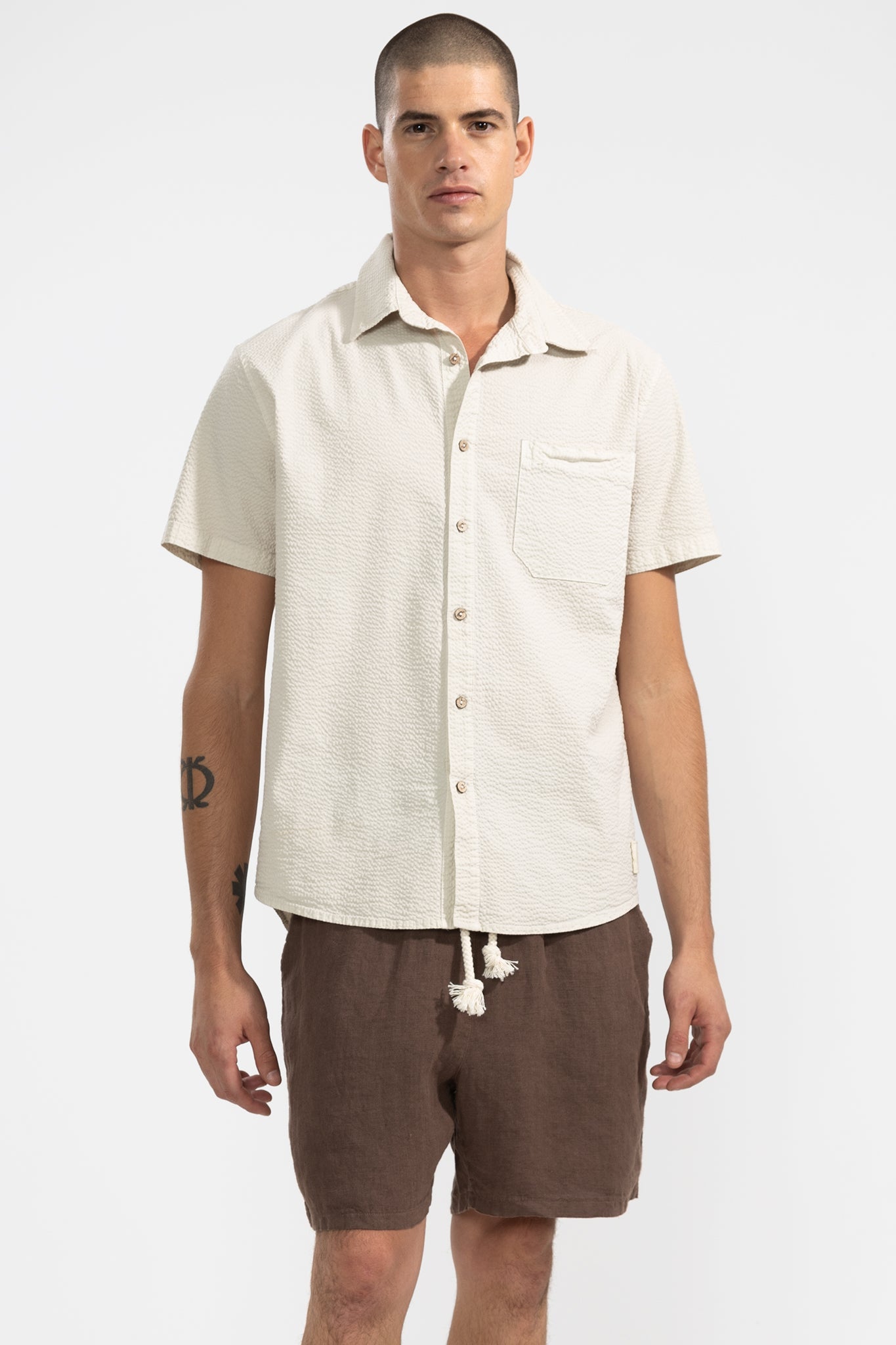PREMIUM LINEN SHORTS