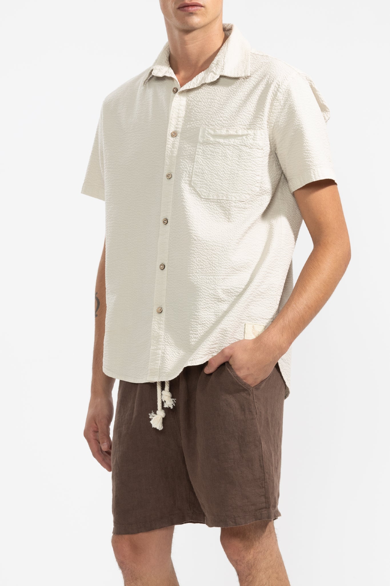 PREMIUM LINEN SHORTS