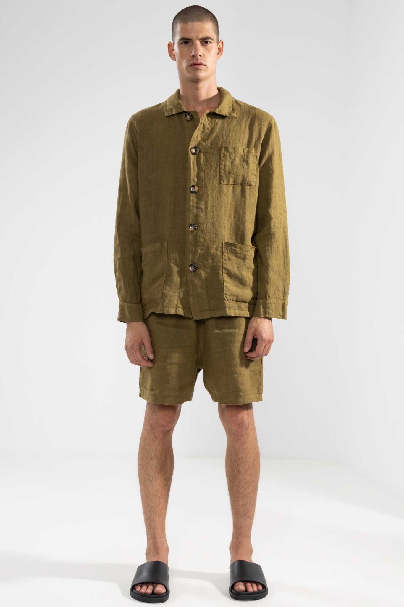 PREMIUM LINEN SHORTS