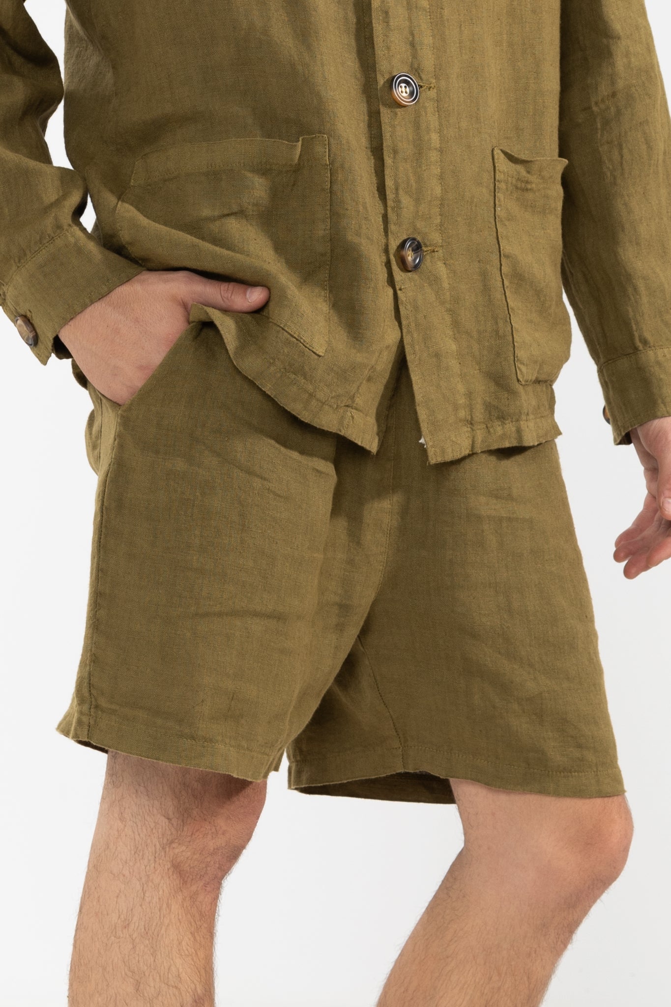PREMIUM LINEN SHORTS