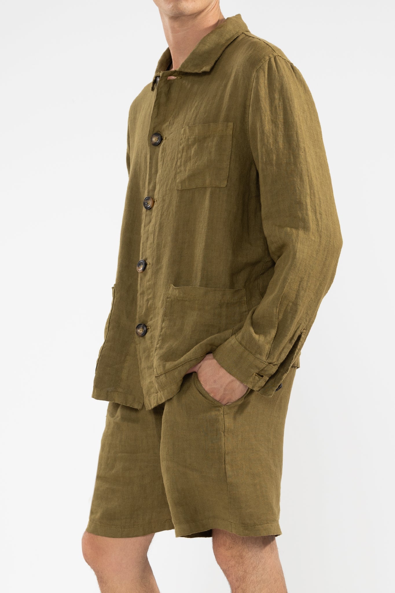 PREMIUM LINEN SHORTS