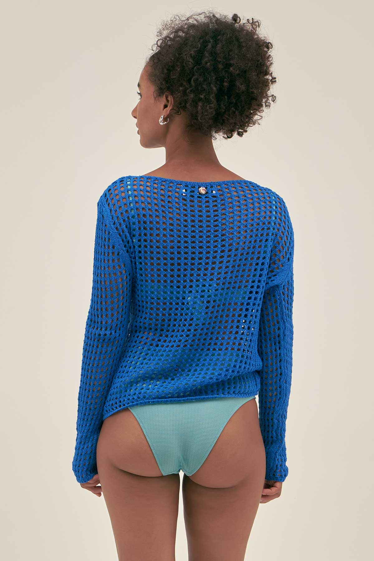 Sweater Marti Azul - Polonio Uruguay